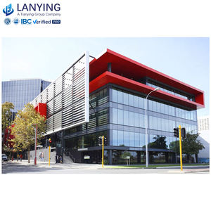 批发现代工业设计预制钢结构办公楼仓库工厂建筑轻型 - Product Image 1