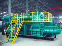 Équipement de ligne de production de briques en argile rouge, fabricant de machines automatiques de fabrication de briques en argile