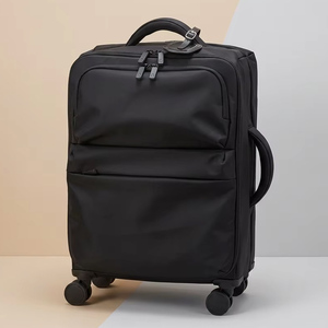 <span class=keywords><strong>Valigia</strong></span> Trolley da Donna Ultra Leggera in <span class=keywords><strong>Tessuto</strong></span> Multifunzionale con USB, 24 Pollici, <span class=keywords><strong>Grande</strong></span> Capacità, Bagaglio a Mano - Product Image 1