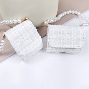 Lace Cloth AirPods PU Case, Anti-scratch & Shockproof for Girls Sweet & Fashion - Product Image 4