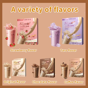 Milkshake substitut de repas aromatisé aux fruits de notre marque <span class=keywords><strong>pour</strong></span> une perte de poids rapide, brûle-graisse et amincissant, thé au lait minceur - Product Image 6