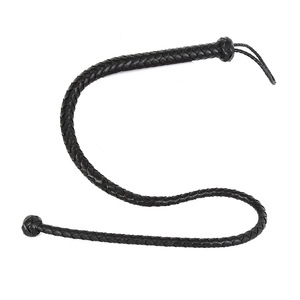 Nouveaux jouets sexuels pour adultes, fouet SM long, tête ronde, pointeur tressé, jouet de flirt, accessoire de performance sauvage pour boîte de nuit. - Product Image 1