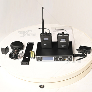 Système de surveillance intra-auriculaire sans fil UHF PLL IEM G1 Système de surveillance téléphonique intra-auriculaire professionnel - Product Image 5