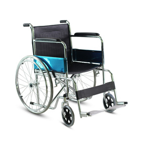 Fauteuil roulant pliable W809 léger en alliage d'aluminium, manuel, pour personnes âgées et handicapées - Product Image 2