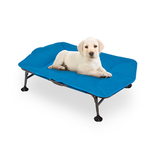 Marco de acero plegable de la mejor calidad de fábrica, malla de refrigeración elevada, ajustable, a prueba de masticación, camas para gatos, cuna, camping al aire libre, interior - Product Image 2