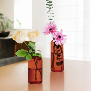 <span class=keywords><strong>Jarrones</strong></span> Altos <span class=keywords><strong>de</strong></span> Vidrio Transparente <span class=keywords><strong>de</strong></span> 90 cm, Económicos - Product Image 5