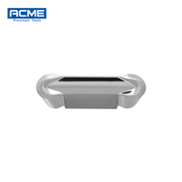 Inserts de moyeu de roue de voiture de marque ACME, en carbure de tungstène revêtu PVD, forme diamant, pour outil de tournage CNC en aluminium, personnalisable OEM