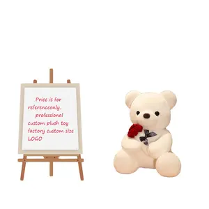 Cpc Groothandel Schattige Roos Teddybeer Beste Valentijnsdag Cadeau Teddybeer Knuffel Roos Bloem Knuffel