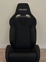 Siège baquet de course universel réglable en fibre de carbone noire, conçu sur mesure, fabriqué en Chine