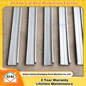 Hebei liming เครื่องม้วนขึ้นรูปโอเมก้าโปรไฟล์ C U Channel Truss furring โลหะ C profile เครื่องโค้ง - Product Image 6