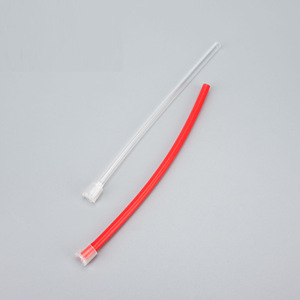 Tubo de succión de líquidos Mingou, PVC, plástico transparente, rojo y transparente, manguera de filtro industrial para lavado de autos, 100g - Product Image 1