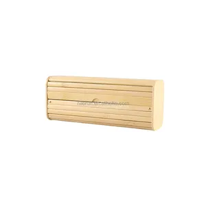 Nilerun-cartera Rectangular hecha a mano de madera, Mini bolso de mano de bambú Natural, Rectangular, 2023