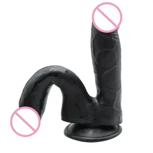 Godes de Stimulation vaginale à Double tête, pénis réaliste, Double extrémité avec ventouse, jouets sexuels pour femmes