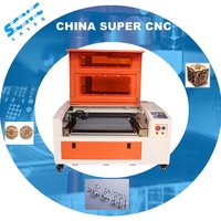 Pas cher 40w 50w portable mini cnc cutter pakistan co2 machine de gravure de découpe laser