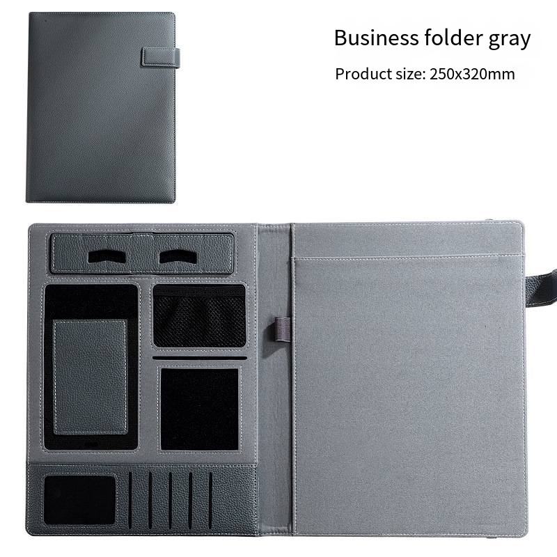 Gray--no memo(Magnetic clasp)