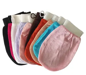 Luma Hard Rough 250D Morocco Kessa Viscose Bath Mitt Exfoliating Gloves Scrub Cleaning Body Shower Hammam Glove