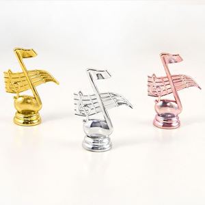 वाजो कारखाने प्रत्यक्ष आपूर्ति ट्रॉफी भागों उच्च गुणवत्ता वाले संगीत आकार ट्रॉफी भागों विभिन्न खेल ट्रॉफी गुड़िया सहायक उपकरण - Product Image 3