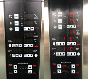 Four électrique de plate-forme de fours de boulangerie commerciaux avec la vapeur et la <span class=keywords><strong>pierre</strong></span> chaque couche pour la cuisson de pizza - Product Image 4