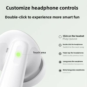 Audífonos Inalámbricos OPPO <span class=keywords><strong>Enco</strong></span> <span class=keywords><strong>Air</strong></span> 4 Usados con Cancelación Activa de Ruido 5.4, Baja Latencia, Batería de Larga Duración y Diseño Intraaural - Product Image 3