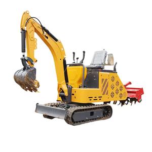 รถตักดินขนาดเล็กแบบหมุนอเนกประสงค์รถขุดสะเทินน้ำสะเทินบกทางการเกษตรใหม่ประสิทธิภาพสูง - Product Image 1