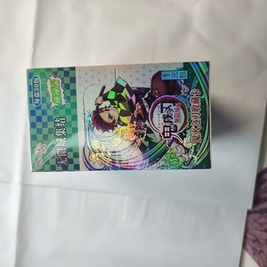 Cartes <span class=keywords><strong>Demon</strong></span> <span class=keywords><strong>Slayer</strong></span>, jeu de cartes à collectionner d'anime, boîte de booster, Kimetsu No Yaiba, cartes brillantes rares, jeu de table - Product Image 6