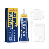 Kit de réparation de patchs gonflables populaire, transparent, à forte adhérence, pour produits gonflables en PVC et TPU