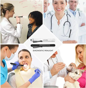 Lampe torche stylo médicale USB rechargeable à LED pour infirmières avec câble USB – Offre spéciale - Product Image 6