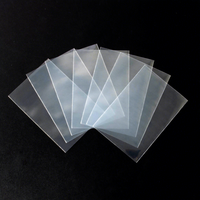 Porte-cartes de visite transparent en polypropylène (PP) sans PVC et sans acide, sans fermeture