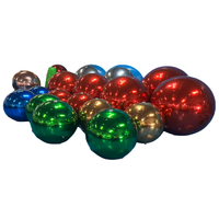 Boule disco flottante géante en PVC pour la décoration d'événements, boule gonflable brillante pour les fournitures de fête