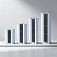 Haut-parleur colonne mural PA 20W 30W 40W 60W pour hôtels, centres commerciaux et systèmes audio professionnels