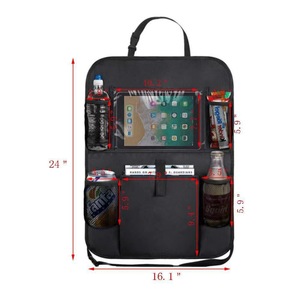 Bolsa Organizadora Moderna para Carro em Tecido <span class=keywords><strong>Oxford</strong></span> 600D com Organizador para Encosto de Banco para Armazenamento no Carro - Product Image 3