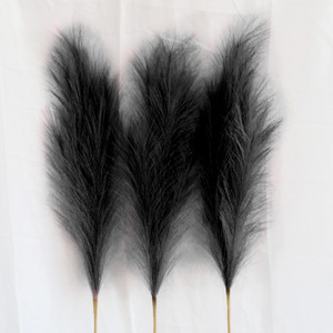 Roseau artificiel en soie D480, 100 cm de long, herbe de la <span class=keywords><strong>pampa</strong></span>, décoration pour la maison et les mariages, simulation de roseaux - Product Image 2