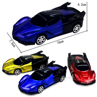Offre Spéciale Cool retirer la course enfants dessin animé véhicule jouet voiture retirer la voiture en plastique pour les cadeaux de Promotion