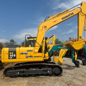 Opération flexible, excavatrice Komatsu PC160 d'occasion du Japon, 18 tonnes, excavatrices hydrauliques sur chenilles d'occasion à vendre - Product Image 1