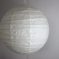 Abat-jour de plafond en papier de riz épais fait main, design à lignes aléatoires, lanterne en papier de style Wabi Sabi pour la décoration intérieure