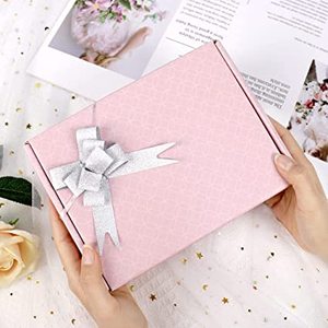Cajas de Regalo de Papel Corrugado Rosa Reciclables Personalizadas al por Mayor para Envío y Almacenamiento - Product Image 5