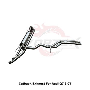 Escape de alto rendimiento Vortex de acero inoxidable con válvula electrónica para Audi Q7 3.0T 2020-2024 Tuning - Product Image 3
