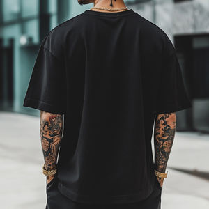 Camiseta con Logotipo Personalizado Serigrafiado para Hombre, Algodón Premium, Ropa Promocional de Marca, Fábrica de Camisetas para Hombre - Product Image 2