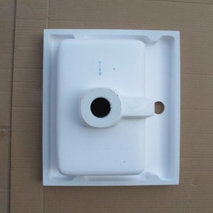 <span class=keywords><strong>Lavabo</strong></span> de Superficie Sólida de Diseño Moderno y Sencillo, Piedra Artificial de Resina, para Uso en Baños de Hotel - Product Image 6