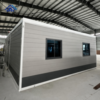 Maison conteneur en acier extensible de luxe 20ft 40ft, moderne, triple usage, 2 chambres, préfabriquée, modulaire, pour villa, entrepôt, complexe hôtelier, gîte