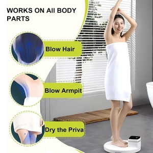 Asciugatore Corpo Completo Dopo la Doccia per Uso Domestico e Bagno, Asciugatore per la Cura del Corpo 2500W, Riscaldatore Corpo con Schermo Touch e Controllo a Pedale - Product Image 5