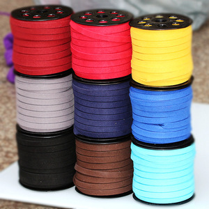 DIY <b>rope</b> material: 8mm Korean suede <b>rope</b>, deerskin <b>rope</b>, bracelet, necklace, braided <b>rope</b>, handmade jewelry accessories S45 - Product Image 4