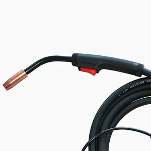 Antorcha de Soldadura <span class=keywords><strong>Lincoln</strong></span> <span class=keywords><strong>Mig</strong></span> de 400 Amperios, Cuello de Cisne, Refrigeración por Aire, 10 Pies, Repuesto para Magnum 100L (K530-6), Compatible con 0.024-0.031 Pulgadas, 80% de Uso - Product Image 5