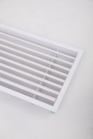 Diffuseur linéaire industriel moderne en acier inoxydable/plastique, réglable, durable, installation facile, garantie 1 an, air