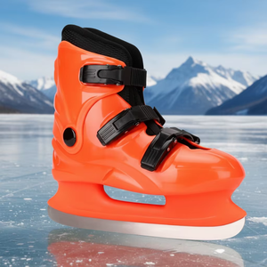 Zapatos de patinaje sobre hielo, zapatos de patinaje de una pieza, pista de hielo <span class=keywords><strong>real</strong></span>, patines especiales para adultos y niños, invierno, verano, Unisex - Product Image 2