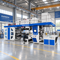 Machine d'impression flexographique CI pour rouleaux de papier 6 couleurs, idéale pour les gobelets en papier, sacs de courses et emballages alimentaires en kraft – Vente directe usine