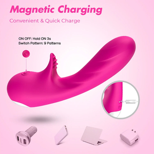 USB Şarjlı Silikon Tavşan Vibratör Elektrikli Yetişkin Seks Oyuncakları Kadın Mastürbasyon Cihazı Vajina Vibratörü Kadınlar için Seks Oyuncakları - Product Image 4