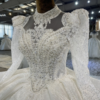 Mn107 robes de soirée formelles à perles de haute qualité, robe de luxe pour mariée, nouvelle collection