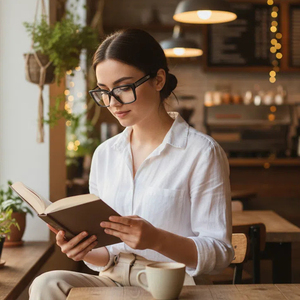 Square Rectangle Optical Fashion Oversize Big Eyeglass Frames for Women <strong>Computer</strong> Glasses Acetate Bluelight <strong>Lenses</strong> - Product Image 2