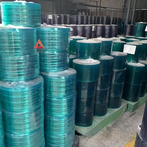 Rouleau de rideau en PVC transparent flexible de 300 mm x 3 mm de l'usine Jinshi pour rideau de porte - Product Image 3